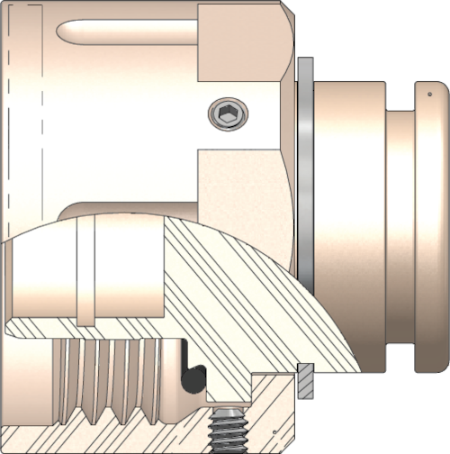 SeaKing™ 700 PEEK Pressure Cap for SeaKing Receptacle 709-177