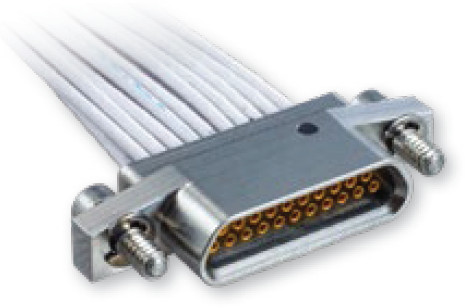 GHTM Pre-Wired Connectors with +260°C Mil-Spec PTFE/Polyimide Wire