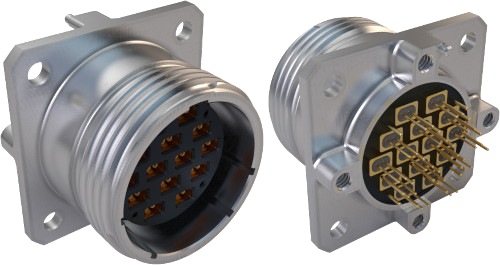 VersaLink PCB Square Flange Receptacle 806-048