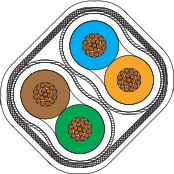 SATA Cable, #24 AWG 963-072-24