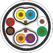 USB 3.2 Gen 1 x 1 Cable, #26 AWG (Data), #24 AWG (Power) 963-077-26