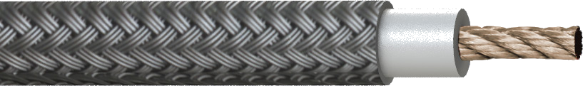 TurboFlex® Copper Core, Duralectric™ D Insulation and Fabric Overbraid, 2000-4500 VAC 961-044 Imperial