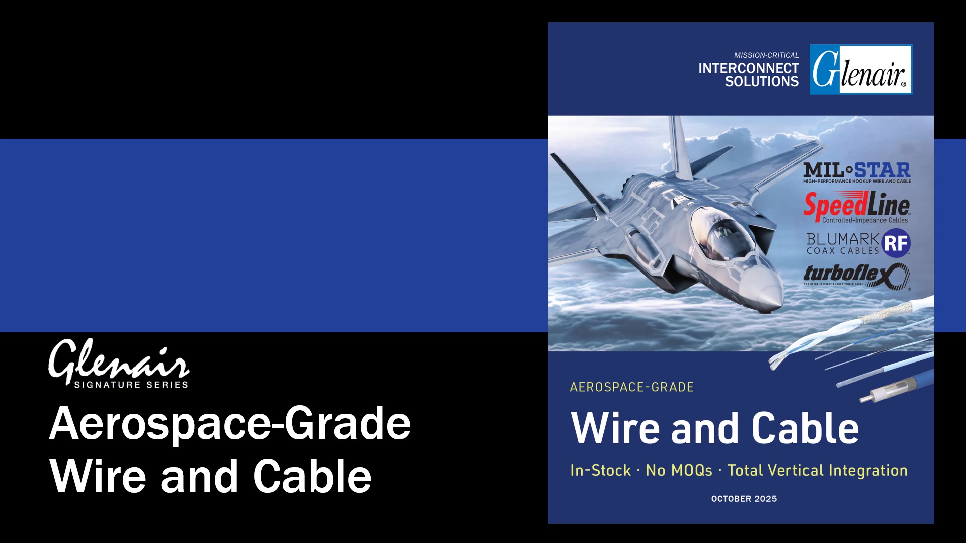 Glenair Signature Aerospace-Grade Wire and Cable Video